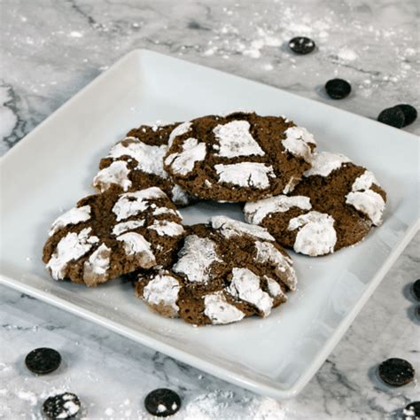 Gluten Free Dairy Free Chocolate Crinkle Cookies Recipe