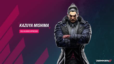 Tekken 8 Kazuya Mishima Uhd 4k Wallpaper Pixelzcc