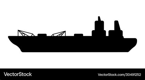 Oil Marine Tanker Royalty Free Vector Image Vectorstock