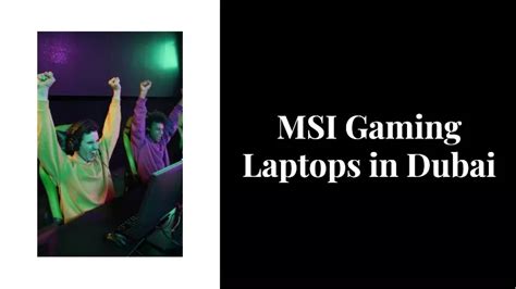 Ppt Best Msi Gaming Laptop Repair Services In Dubai 045864033 Powerpoint Presentation Id