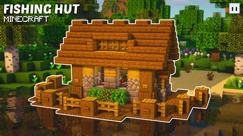 Minecraft : How to Build a Fishing Hut / Dock | Small & Easy - YouTube