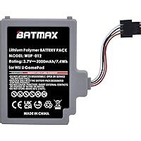 Amazon Batmax Mah Wup Replacement Battery For Nintendo Wii