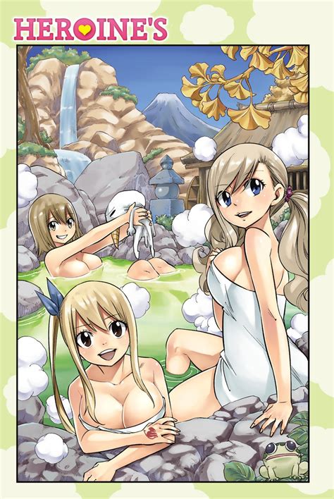 Lucy Heartfilia Rebecca Bluegarden Plue And Elie Fairy Tail And 2