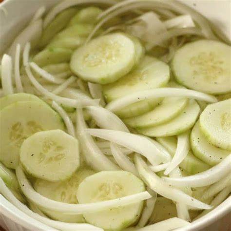 Easy Vinegar Marinated Cucumbers Cucumber Salad Recipe With Images