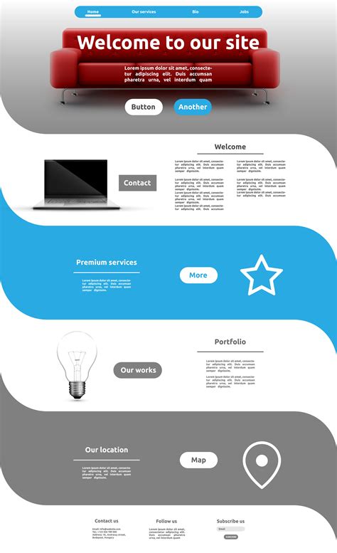 Modern Web Design Templates