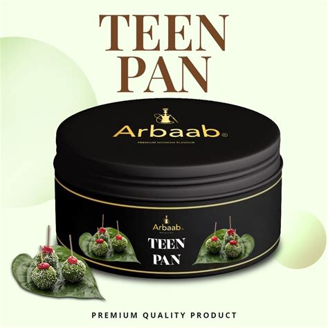 Teen Pan Arbaab Flavors