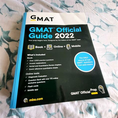 GMAT Official Guide 2022 Bundle With Code For Online Guide Hobbies