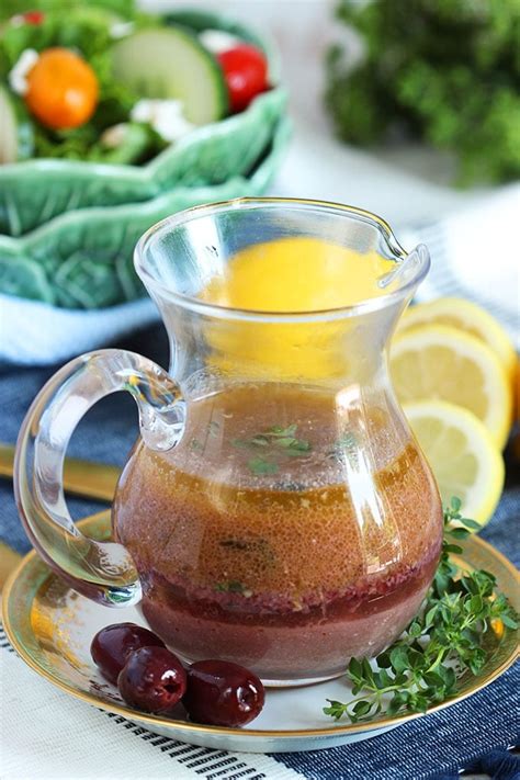 Easy Greek Vinaigrette Recipe - The Suburban Soapbox