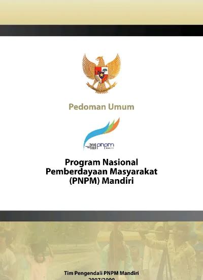 Struktur Kelembagaan PEDOMAN UMUM PROGRAM NASIONAL PEMBERDAYAAN