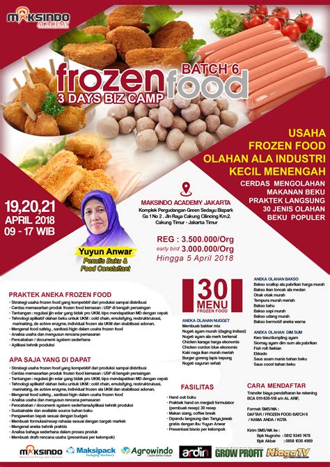 Ide Populer Katalog Produk Frozen Food Jajanan Unik