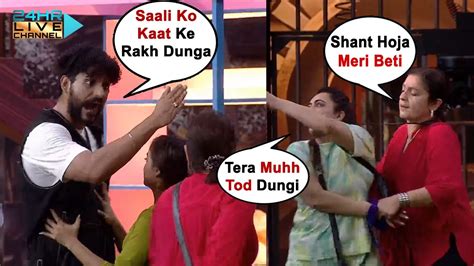 Bigg Boss Ott Live Fukra Insaan And Bebika Physical Fight In The