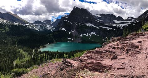 Grinnell Glacier Trail Glacier National Park June 2017 7166x3820