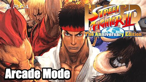 PS4ハイパーストリートファイター II アーケードモードに挑戦Hyper Street Fighter II Arcade Mode