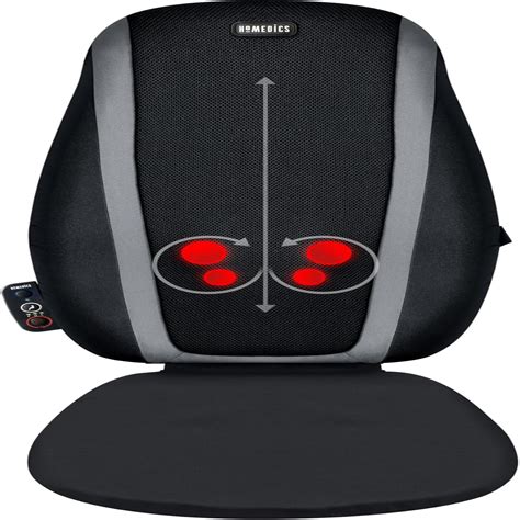 Homedics Shiatsu Massage Cushion With Soothing Heat Deep Kneading