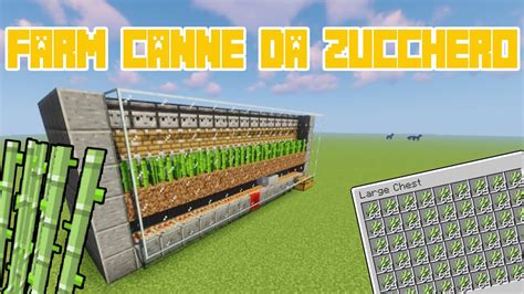 Farm Automatica Di Canne Da Zucchero 1 17 Minecraft YouTube