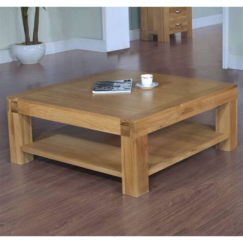 2025 Popular Rustic Square Coffee Table With Storage