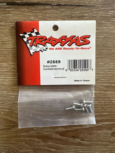 Screws X Mm Roundhead Machine Trac Traxxas For Sale Online Ebay