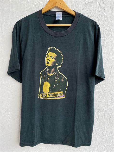 Vintage Vintage Thrashed Sid Vicious Sex Pistols Photo Tee T Shirt