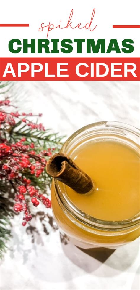 Christmas Apple Cider Recipe