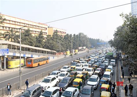 New Delhi Traffic Jam At Ito Due To Rehearsals Of Republic Day Parade