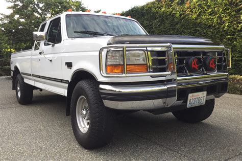 No Reserve 1995 Ford F 250 Hd 73l Turbo Diesel 4×4 5 Speed For Sale