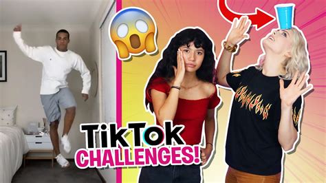 Can We Recreate Viral Tiktok Challenges Youtube