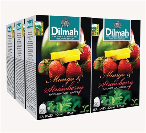 Amazon Dilmah Fun Tea Single Origin Pure Ceylon Mango