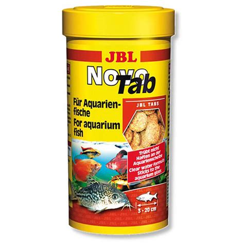 Jbl Novo Tab Ml Great Treat Food For Tropical Fish Abyss Aquatics Uk