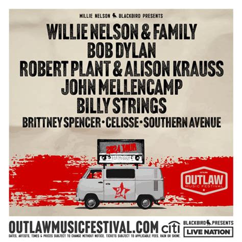 Outlaw Music Festival 2024 Tour – Willie Nelson Shop