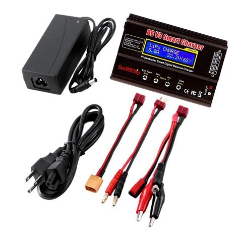 Fancywhoop Rc Lipo Nimh Lihv Battery B6 V3 Lipo Charger Smart Charger Balance 80w Digital