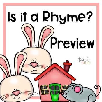 Boom Cards Easter Is It A Rhyme Distance Learning By Teach Prek