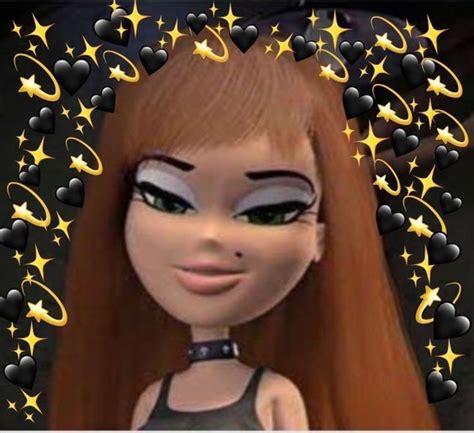 Bratz Tumblr Aesthetic Cartoon Profile Pics Brown Hair Goimages Zone