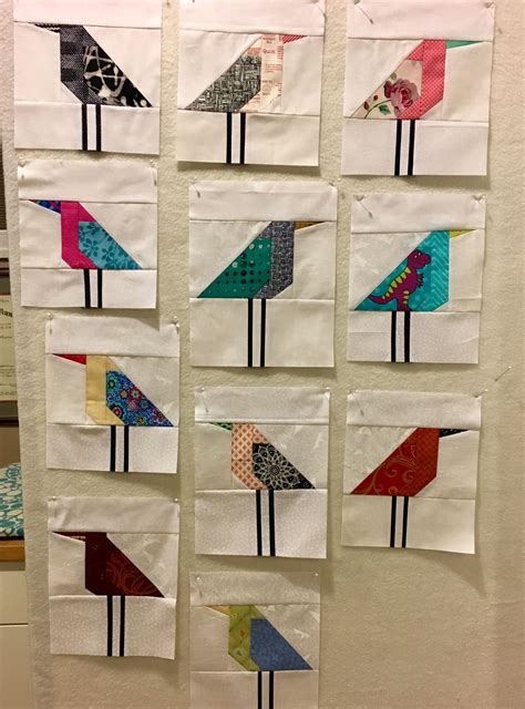 Working On A Lynnes Liberated Birds Quilt Now I Have To Figure Out