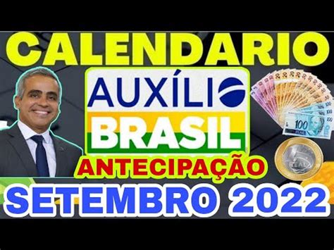 CALENDÁRIO ANTECIPADO DE SETEMBRO AUX BRASIL DIA 12 09 COMEÇA OS