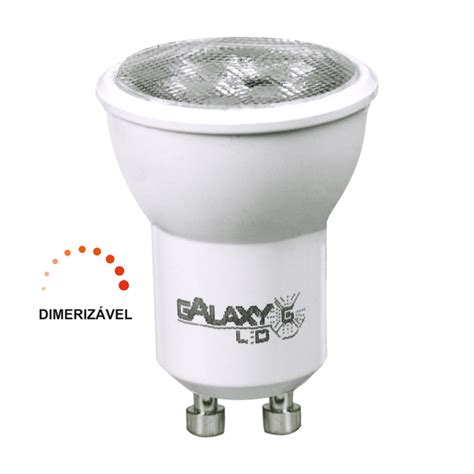 Lâmpada Led Mini Dicróica Mr11 4w Dimerizável Gu10 Branco Frio 6500k