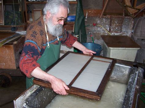 Fabrication Du Papier Artisanal