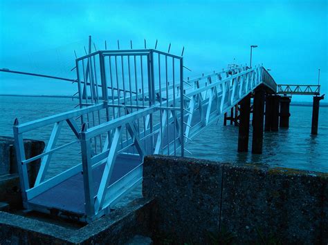 Passerelle d accès Honfleur 14 Pech Alu