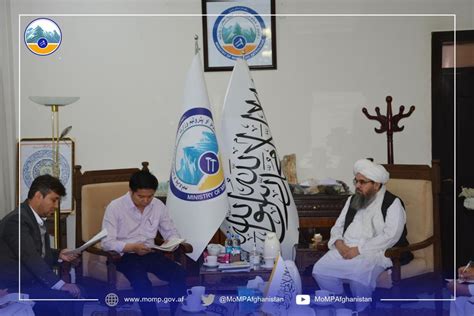 د کانونو او پټرولیم وزارت سرپرست د Mcc کمپنۍ له مرستیال سره وکتل د