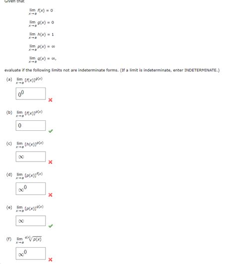 Solved Given That Lim F X Lim G X Lim H X Xa Chegg