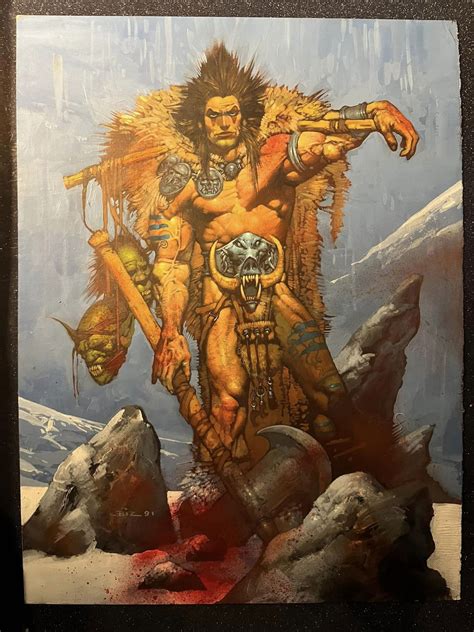 Slaine The Horned God Simon Bisley In Tristram Portal S Artwork