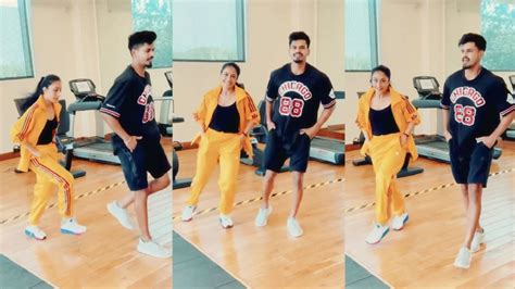 Shreyas Iyer Dance With Dhanashree Verma Yuzvendra Chahal Wife Dance