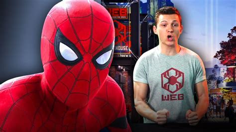 Watch Tom Holland Plays Peter Parker For Disneyland S New Spider Man