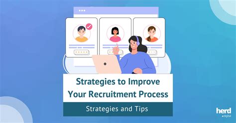 15 Strategies To Improve Your Recruitment Process Herd Digital