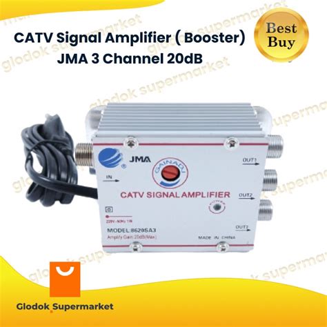 Jual Penguat Sinyal Catv Signal Amplifier Booster Jma Channel