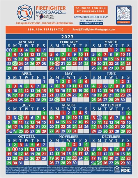 Firefighter Schedule Calendar 2025 Gerda Jsandye