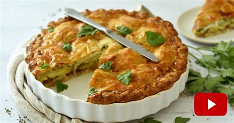 Tourte De Ratte Du Touquet Au Jambon Et Au Ch Vre Avec Vid O