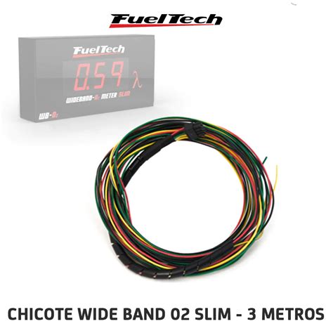 Chicote Wide Band Slim Metros Fueltech