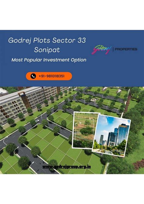 Godrej Plots Sector 33 Sonipat Amenities