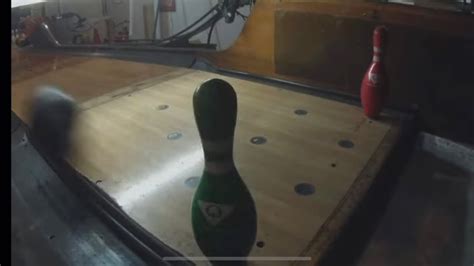 Rob Converts The 7 10 Split Garage Bowling Alley Brunswick Pinsetter