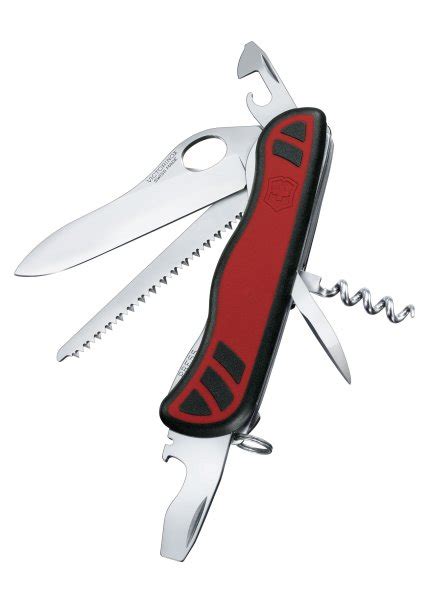 Victorinox Forester M Grip 111 Mm Taschenmesser Rot Schwarz EDC